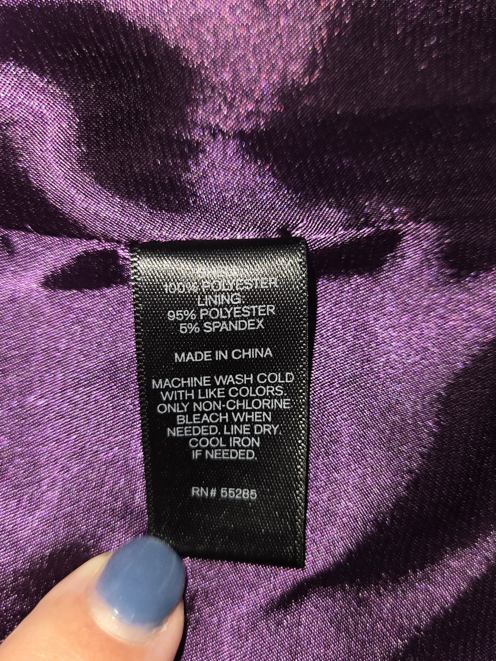 EXPRESS Floral Ruffle Neck Dress Pink Purple Elastic Waist Pockets Medium - Picture 8 of 8